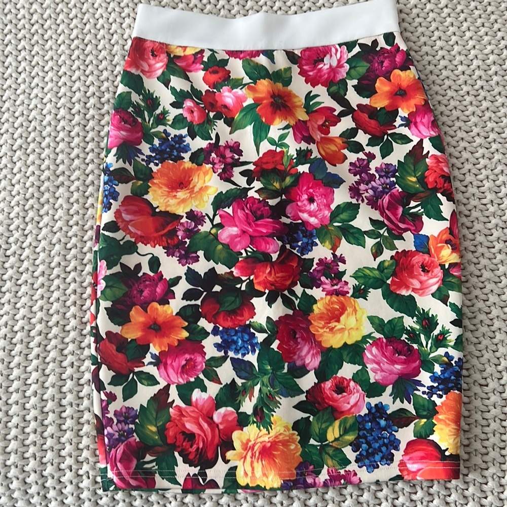 Floral skirt SOLD